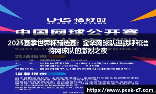 2025赛季世界杯预选赛：金华网球队迎战呼和浩特网球队的激烈之夜